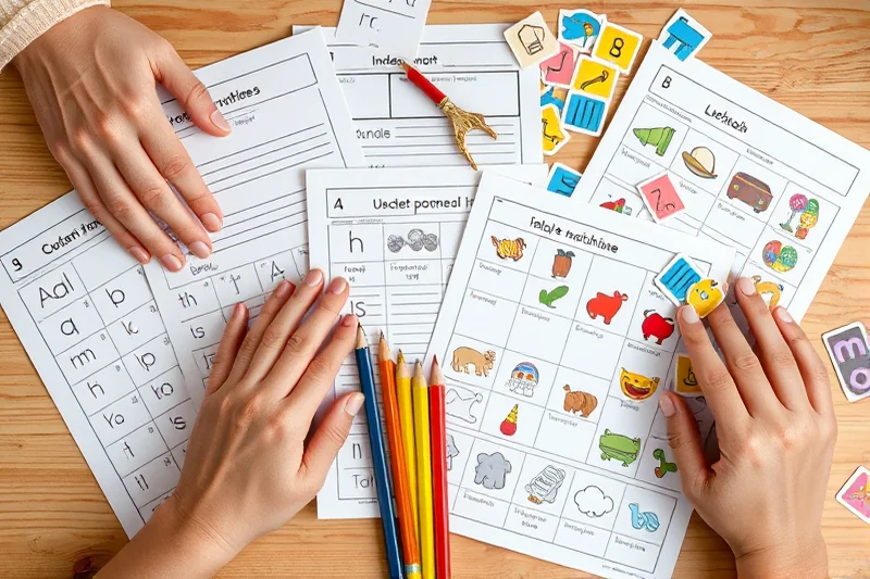 diy phonics activities printables — Diy Phonics Activities Printables (the finished result)