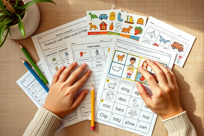 phonics activities printables tips — Phonics Activities Printables Tips (the finished result)