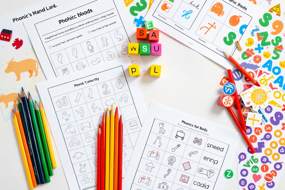 phonics activities printables & worksheets — Phonics Activities Printables & Worksheets (the finished result)