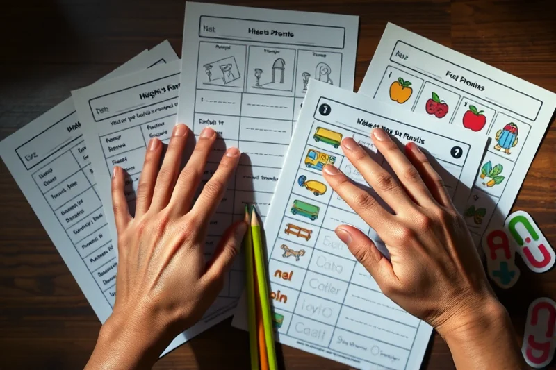 best budget phonics activities — Best Budget Phonics Activities (the finished result)