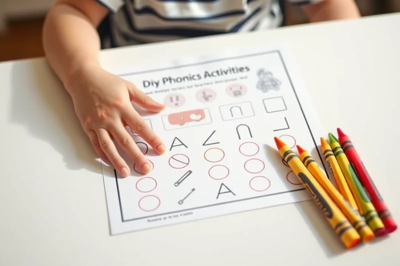 diy phonics activities — Diy Phonics Activities (step by step)