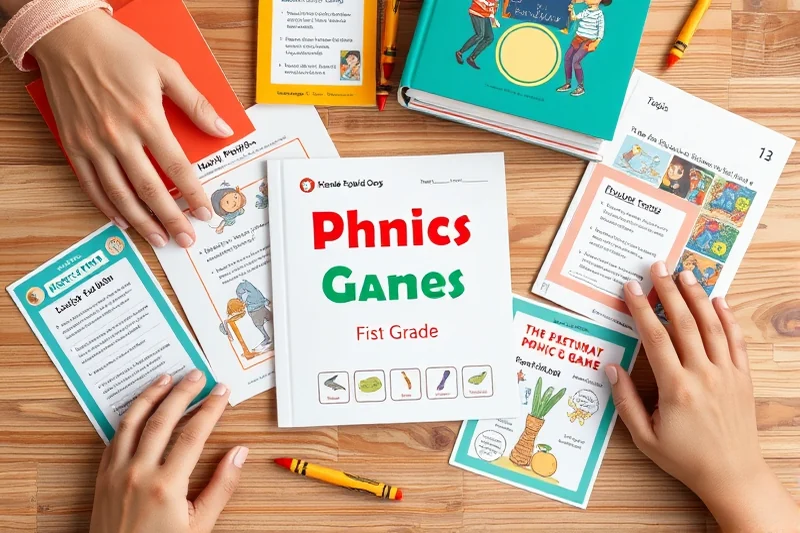 essential phonics games for first grade — Essential Phonics Games For First Grade (the finished result)