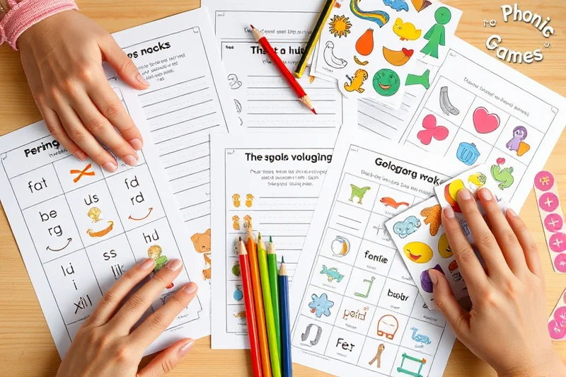 essential phonics games for kids — Essential Phonics Games For Kids (the finished result)