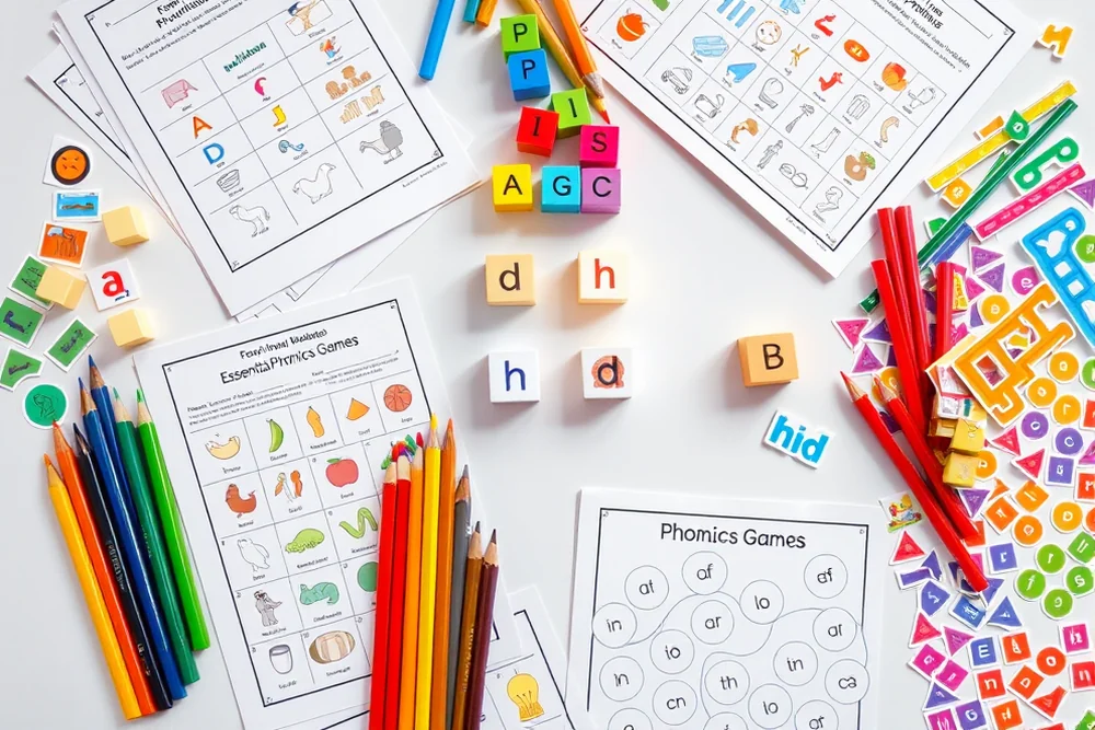 essential phonics games — Essential Phonics Games (the finished result)