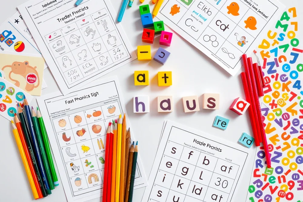 fast phonics activities — Fast Phonics Activities (the finished result)