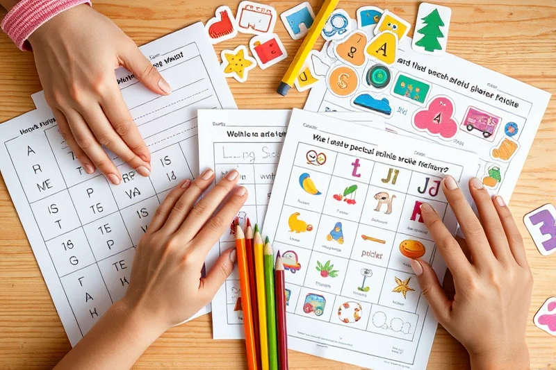 homemade phonics activities preschool — Homemade Phonics Activities Preschool (the finished result)