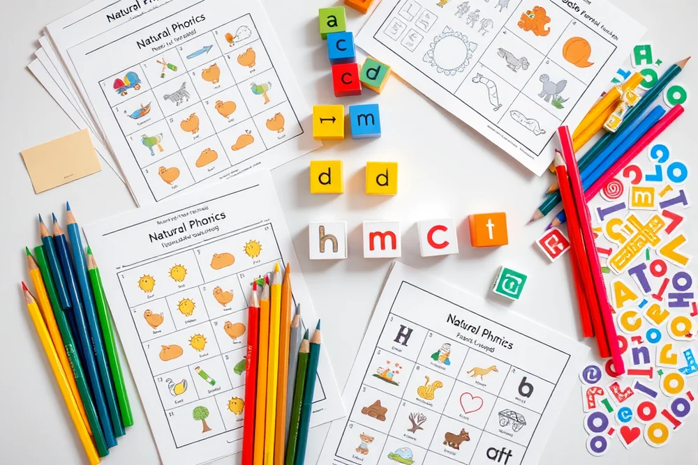 natural phonics activities — Natural Phonics Activities (the finished result)