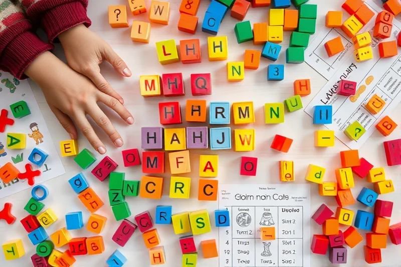 phonics activities ideas for families — Phonics Activities Ideas For Families (the finished result)