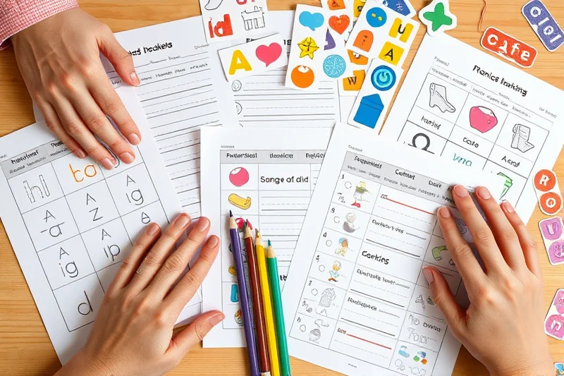 phonics activities lesson ideas — Phonics Activities Lesson Ideas (the finished result)