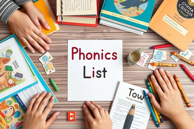 phonics activities preschool list — Phonics Activities Preschool List (the finished result)