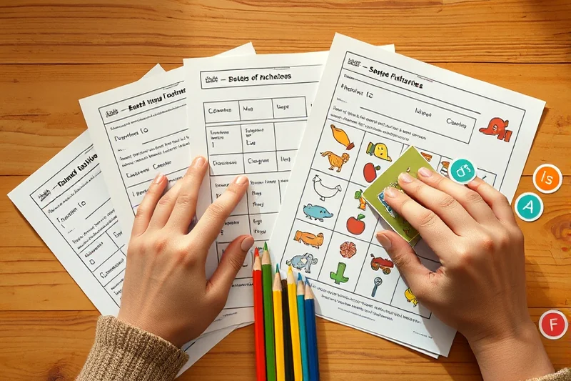 easy phonics activities progress — Easy Phonics Activities Progress (the finished result)