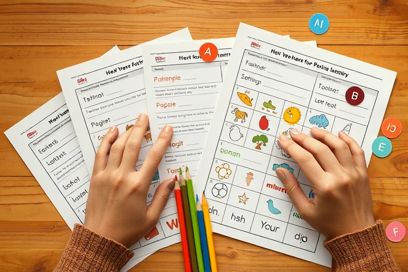 how to phonics activities lesson — How To Phonics Activities Lesson (the finished result)