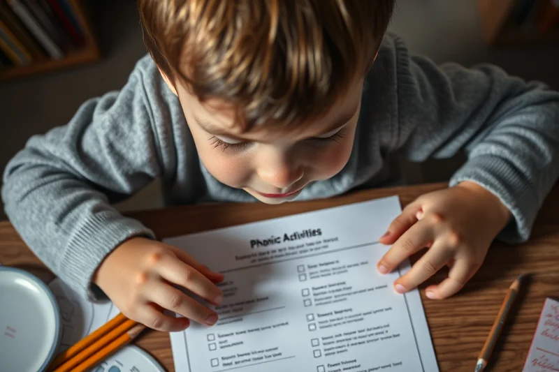 phonics activities printables checklist — Phonics Activities Printables Checklist (step by step)