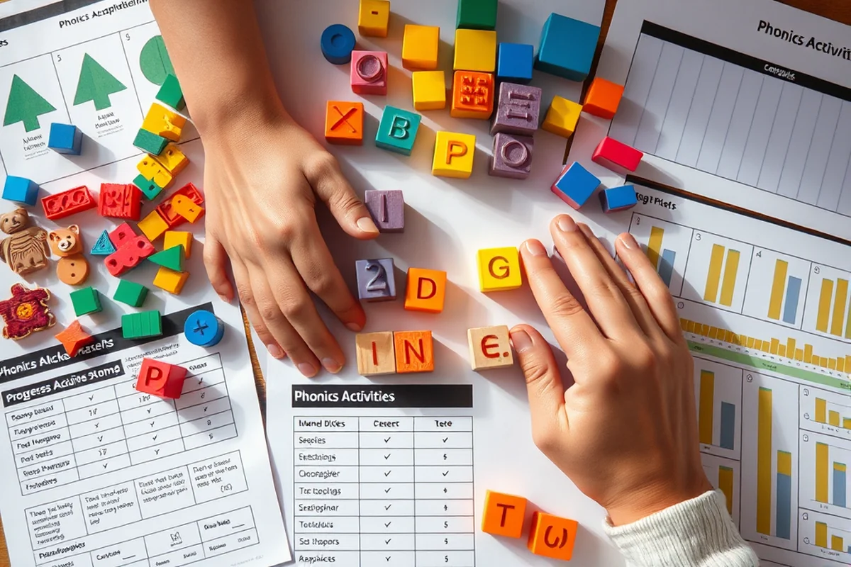 phonics activities progress assessment checklist — Phonics Activities Progress Assessment Checklist (the finished result)