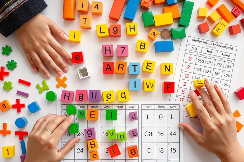 simple phonics activities lesson plans schedules — Simple Phonics Activities Lesson Plans Schedules (the finished result)
