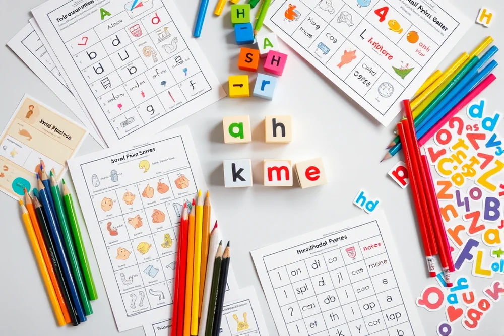 small phonics games — Small Phonics Games (the finished result)